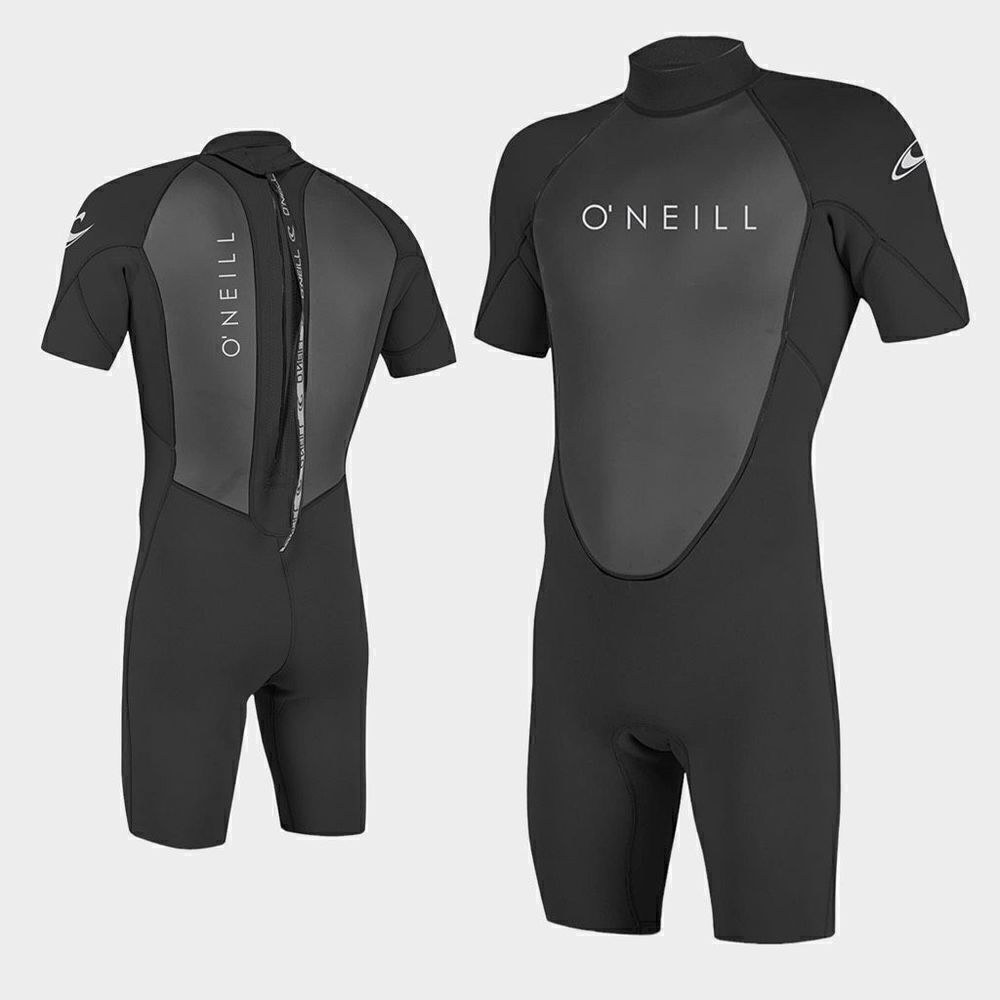 O'Neill Mens Reactor II 2mm Back
Zip Short Sleeve Spring Wetsuit